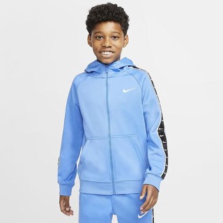 Hanorace Nike Sportswear Swoosh Full-Zip Baieti Albastri | MZBO-15604